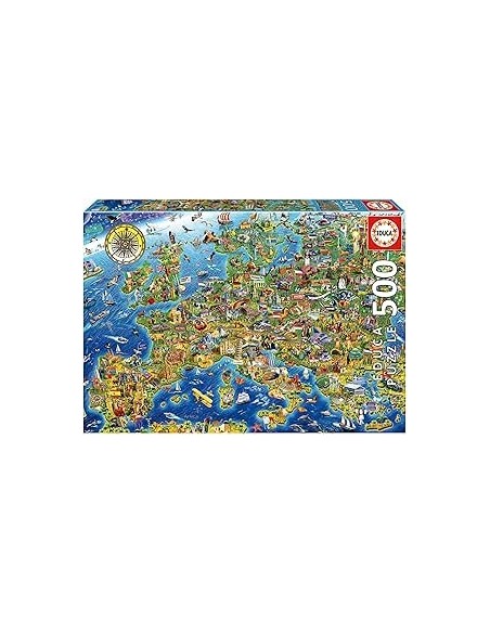 500 Mapa De Europa