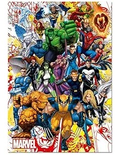 500 Héroes Marvel