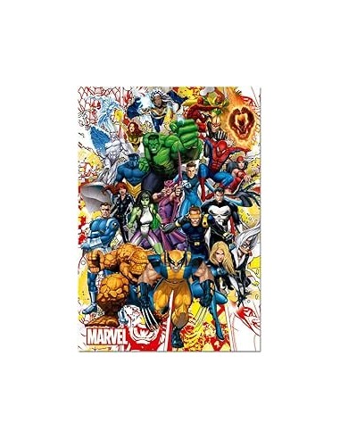500 Héroes Marvel