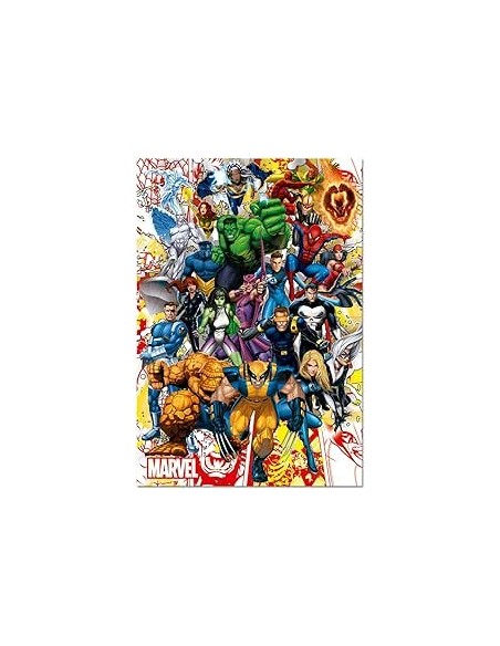 500 Héroes Marvel