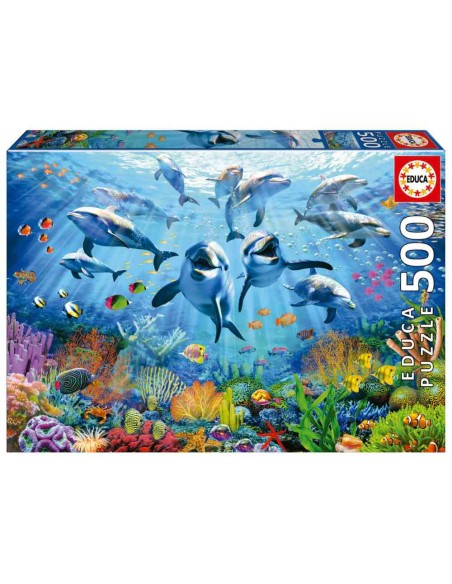 Puzzle 500 fiesta bajo el mar