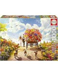 1000 Carro De Flores