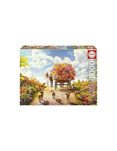 1000 Carro De Flores