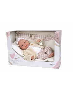 Elegance 40 cm aria rosa c/cojin  (muñec