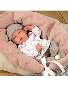Elegance 40 cm andie gris c/cojin lactan