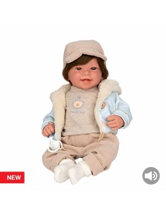 Muñeca Elegance 45cm zoe beige c/pelo  2