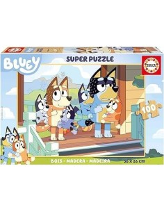Puzle madera bluey 100 pcs.