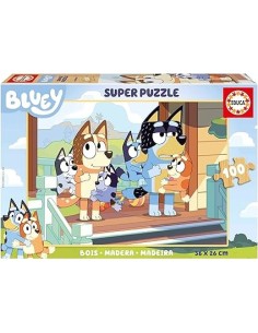 Puzle madera bluey 100 pcs. 2