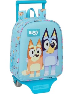 BLUEY - Mochila Guardería con Carro