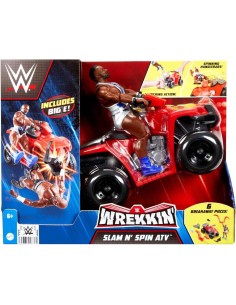 WWE Big E con vehículo desmontable 2