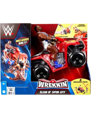 WWE Big E con vehículo desmontable