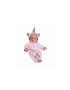 Bimba lagrimitas disfraz de unicornio