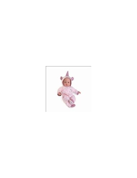 Bimba lagrimitas disfraz de unicornio
