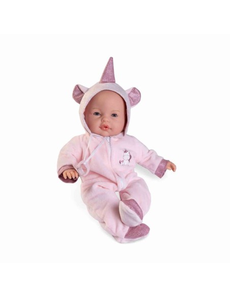 Bimba lagrimitas disfraz de unicornio