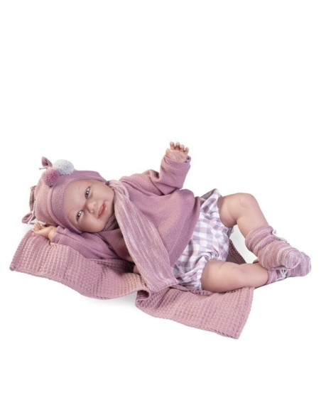 Mi primer reborn Martina mantita