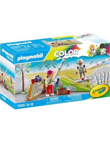 Playmobil color: skatepark 71515