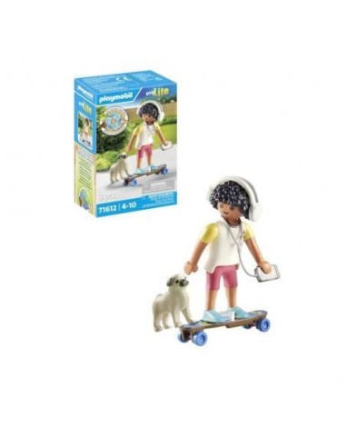 Niño con perro playmobil 71612