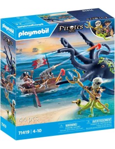 PLAYMOBIL Pirates 71419 Batalla C/Pulpo 2