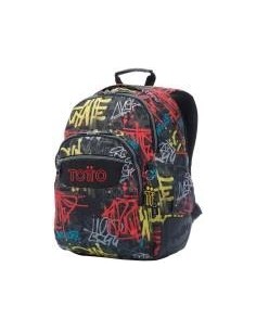 Mochila Escolar Gris Grafil - Rayol
