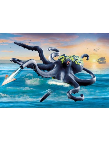 PLAYMOBIL Pirates 71419 Batalla C/Pulpo