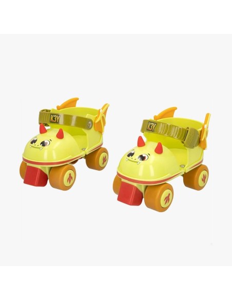 Patines 4 ruedas 3d dragon talla 24-30