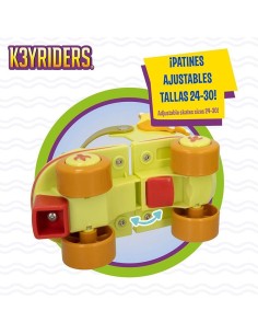 Patines 4 ruedas 3d dragon talla 24-30 2