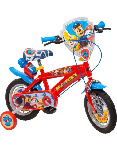 BICICLETA 12” PAW PATROL (color rojo)