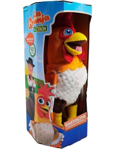 Peluche Bartolito gallo Musical