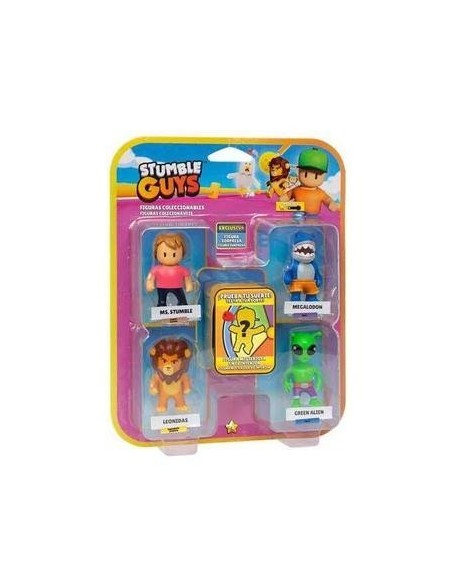 Stumble Guys Figura Pack De 5 - Surtido