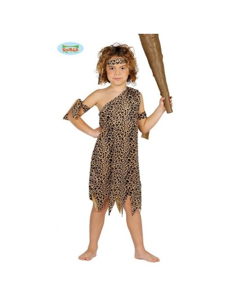 DISFRAZ TROGLODITA CAVERNICOLA 5-6 Años