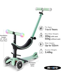 Patinete Micro Evolutivo 4en1 mini2grow 2