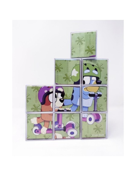 ROMPECABEZAS 9 CUBOS BLUEY