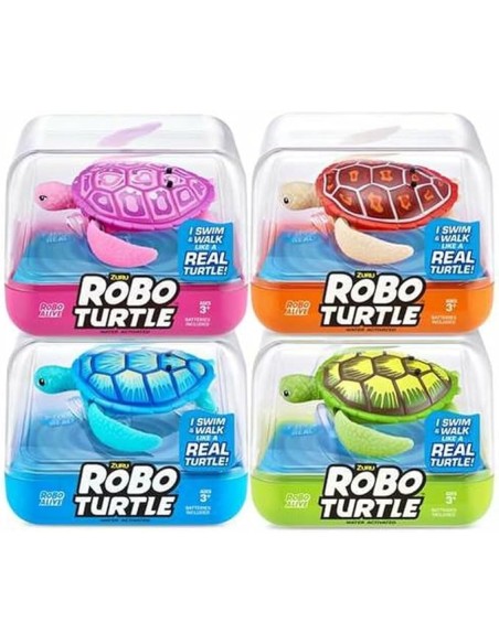 Figura tortuga Roboturtle, nada y camina
