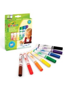 8 rotuladores lavables mini kids 2