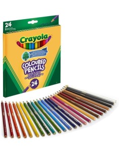 24 lápices de colores