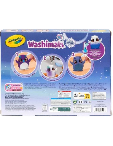Washimals polar - set 4 mascotas artico