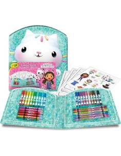 Estuche creativo gabbys dollhouse 44 pie