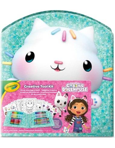 Estuche creativo gabbys dollhouse 44 pie