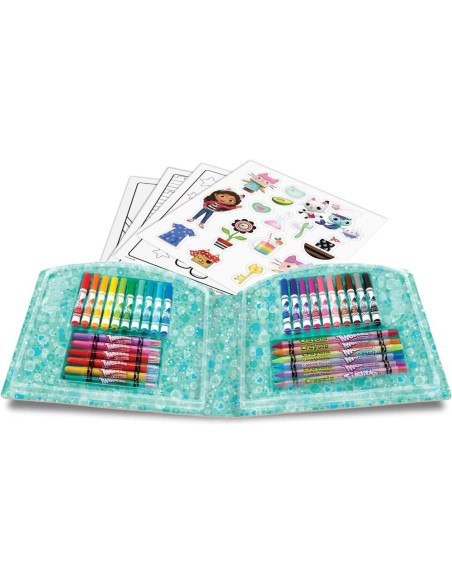 Estuche creativo gabbys dollhouse 44 pie
