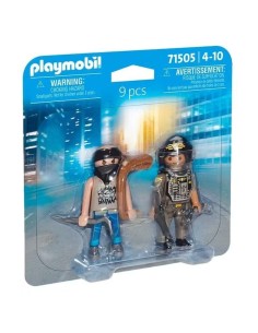 Playmobil duo pack policia con ladrón