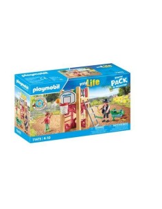 Carpintera con torre de juegos Playmobil