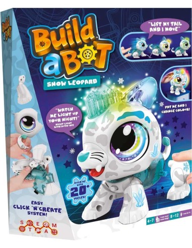 Goliath Build-a-BOT Snow Leopard, Constr