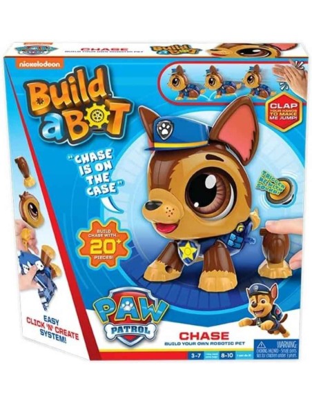 Build a BOT Paw Patrol Chase, Construye 