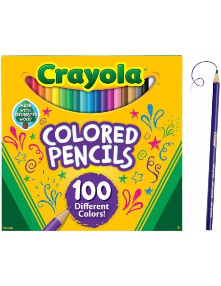 Lapices de colores (paquete de 100) 