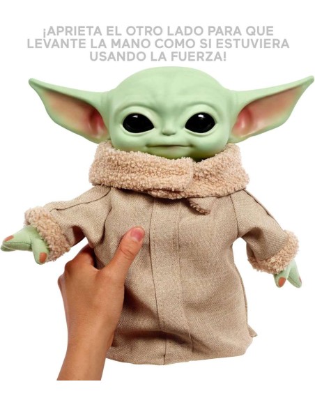 STAR WARS:PELUCHE ELECT. GROGU BABY YODA