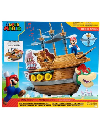 Super Mario Aeronave Deluxe De Bowser