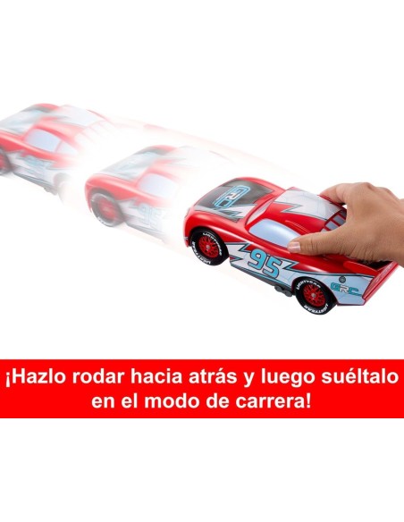 Vehículo Rayo Mcqueen Derrapa Y Corre De