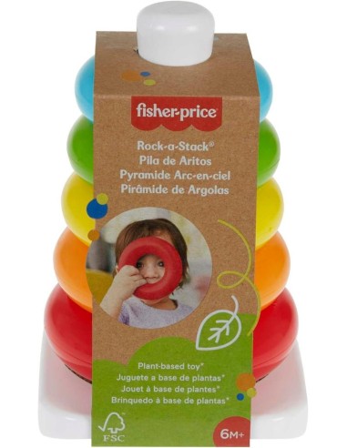 Fisher-Price Pirámide De Aros Eco