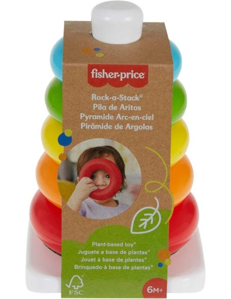 Fisher-Price Pirámide De Aros Eco