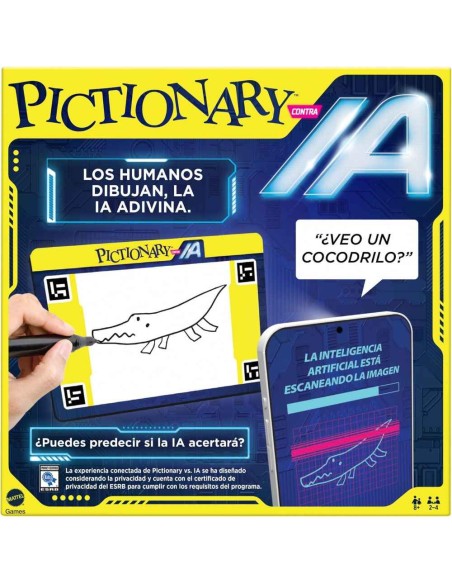 Pictionary vs AI juego de mesa